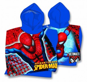 Prosop baie cu Spiderman cu gluga