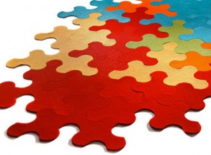 Covorase puzzle pentru copii colorate